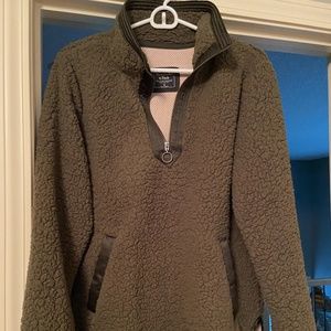 Abercrombie and Fitch 1/4 zip Fleece Pullover